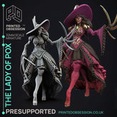 The Lady Of Pox 3D-printed model